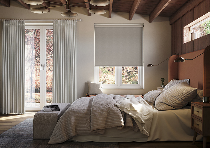 Solento (Blackout), Turtledove - Roller Blind - Image 3